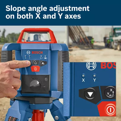 BOSCH GRL2000-40HK, REVOLVE2000 Self-Leveling Horizontal Rotary Laser Kit