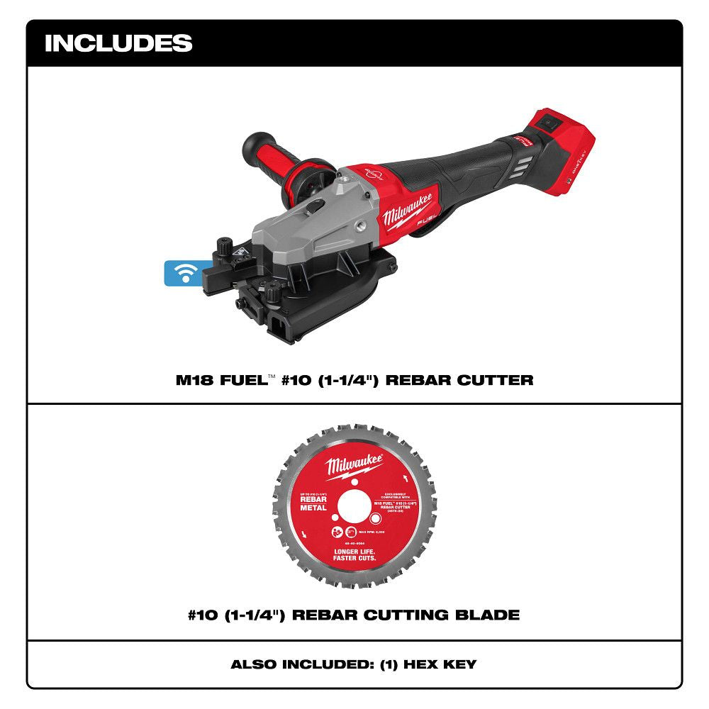 Milwaukee 3675-20, M18 FUEL #10 (1-1/4") REBAR CUTTER