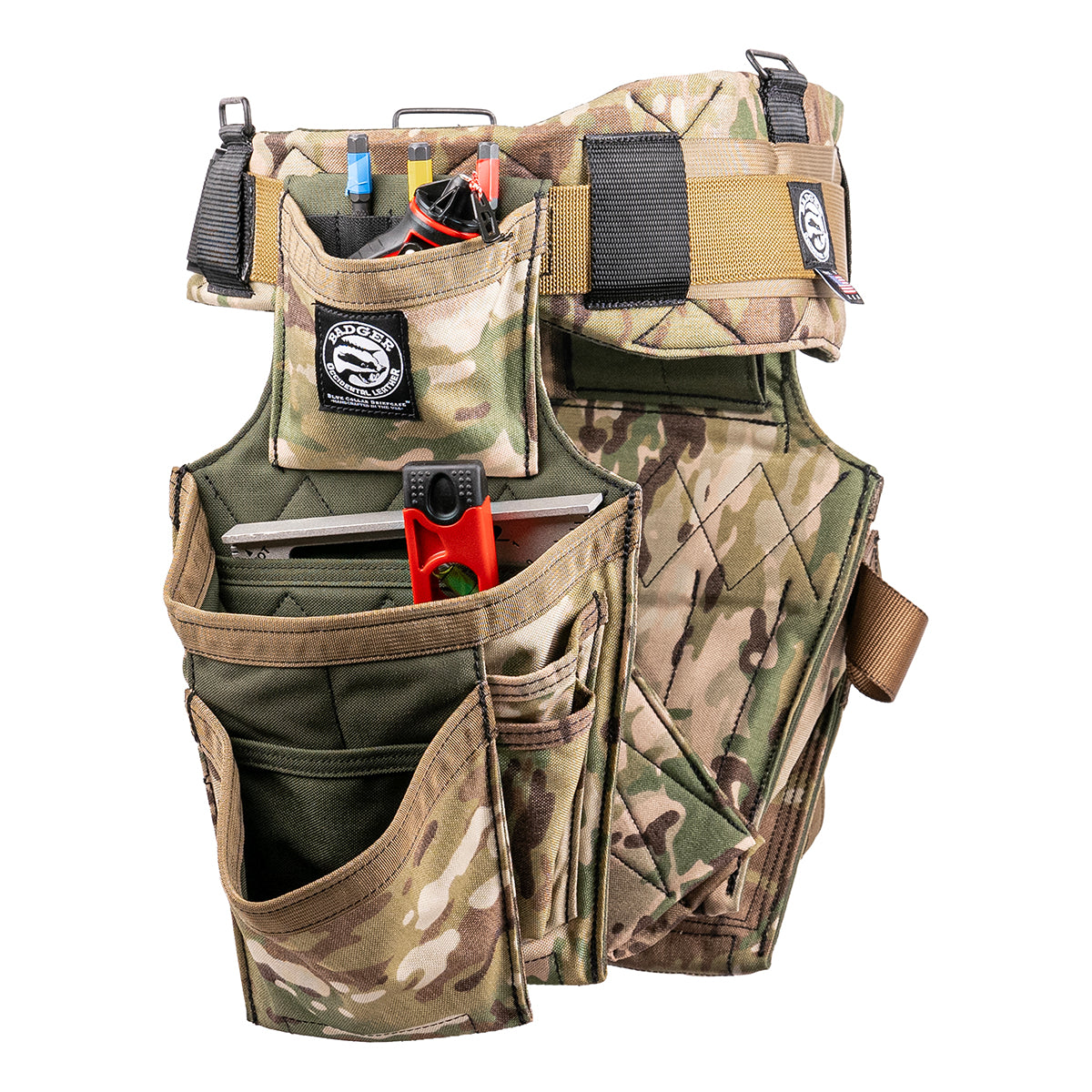 Badger Tool Belts 461159 Carpenter Std - MultiCam®Moss