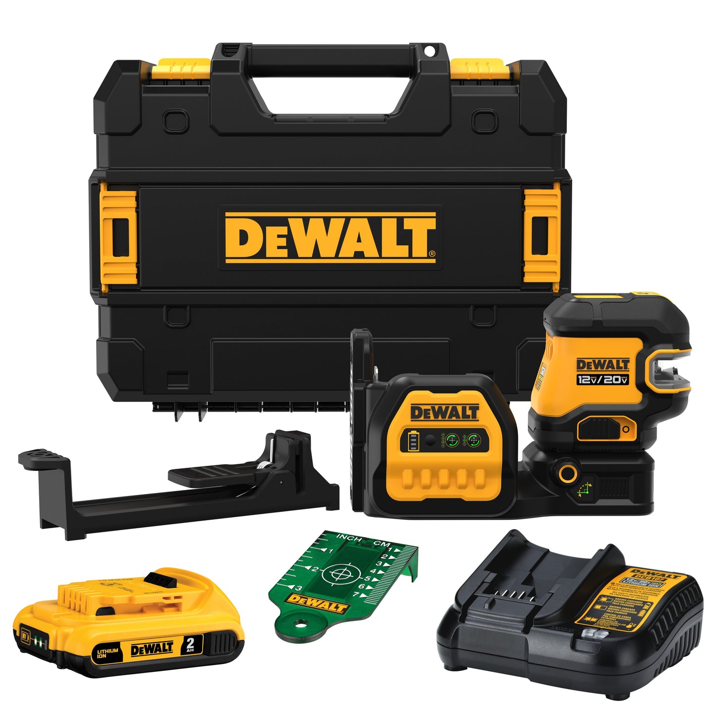 DEWALT DCLE34520G, 20V MAX 5 Spot Green Line Laser