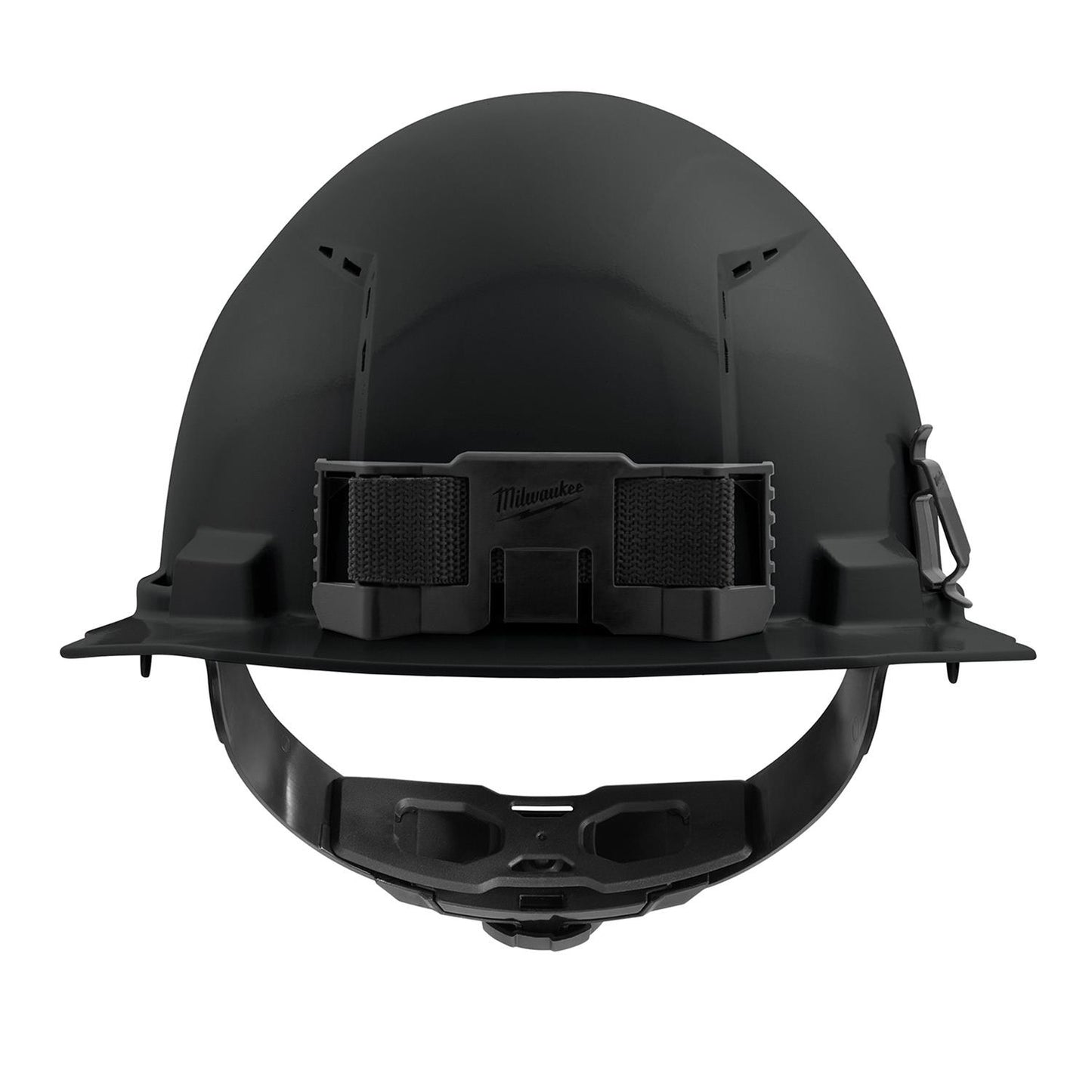 Milwaukee 48-73-1210, BOLT Black Type 1 Class C Front Brim Vented Hard Hat with 4-Point Ratcheting Suspension