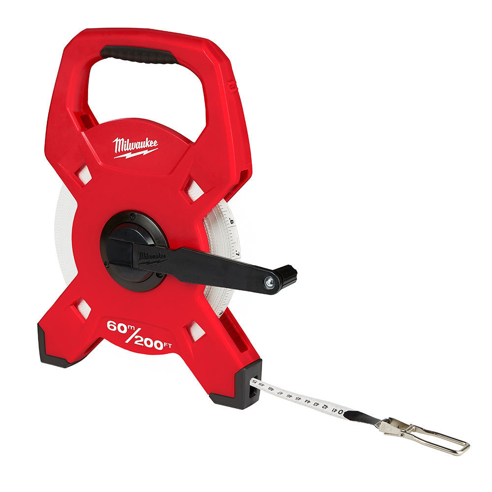 Milwaukee 48-22-5360, 200ft/60mFiberglass Open Reel Long Tape