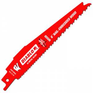 Diablo DS0612BWC, 6" 6/12 TPI Nail Embedded Wood