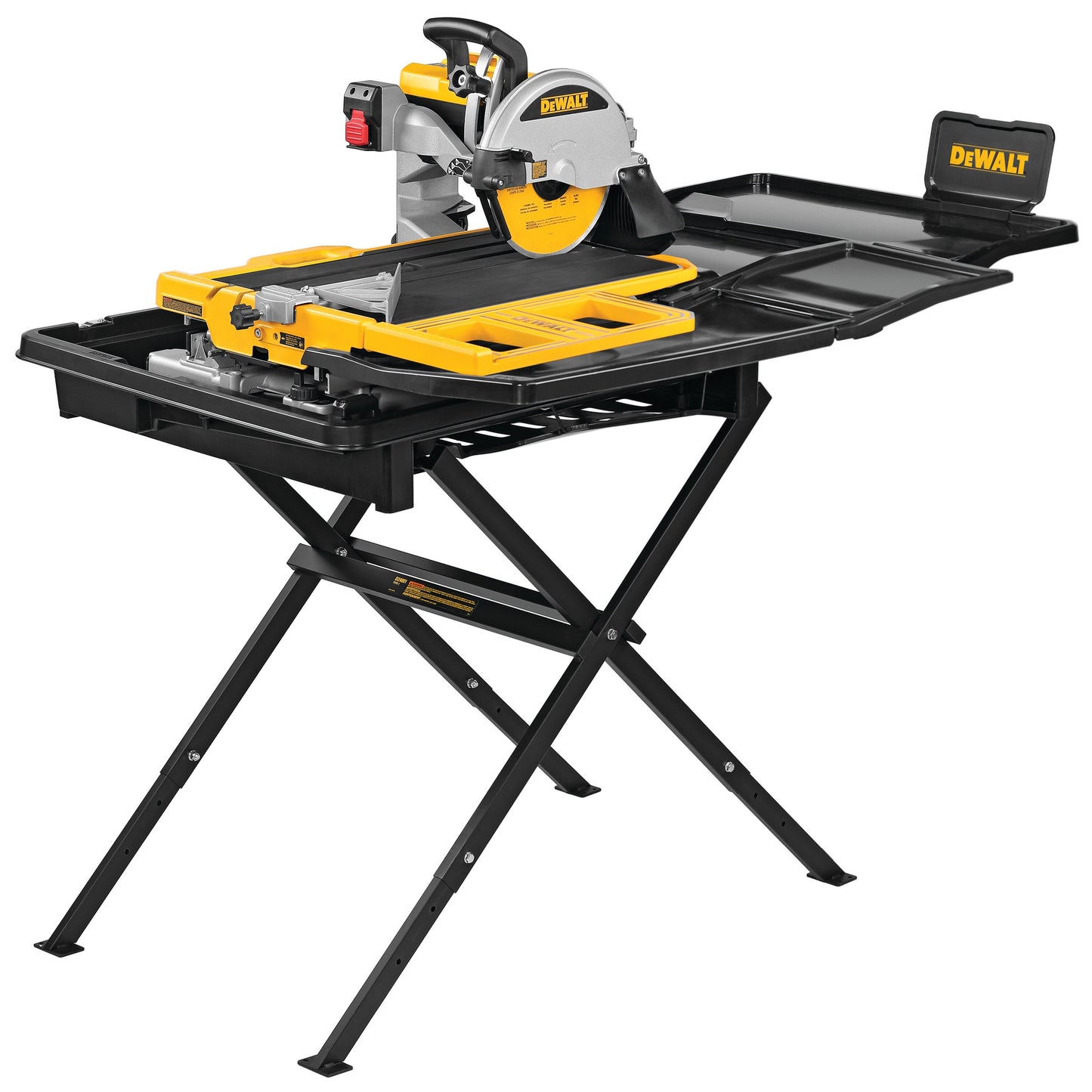 DEWALT D36000S, 10'' Wet Tile Saw with Stand High Capacity