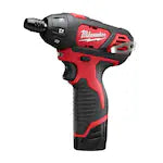 Milwaukee 2401-22, M12™ 1/4" Hex Screwdriver Kit
