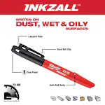 Milwaukee 48-22-3100, Inkzall Black Fine Point Marker