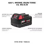 Milwaukee 48-11-1850, M18 REDLITHIUM XC Battery (5.0 Ah)