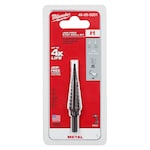 Milwaukee 48-89-9201, #1 Step Drill Bit, 1/8" - 1/2" by 1/32"