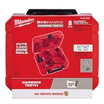 Milwaukee 49-56-9285, 8 PC BIG HAWG with Carbide Teeth Kit