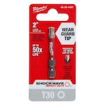 Milwaukee 48-32-4487, SHOCKWAVE 2" T30 IMPACT BIT
