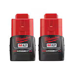 Milwaukee 48-59-2420SPC, M12 Two Battery Starter Kit (XC 2.0)