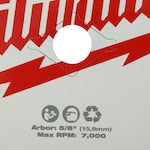 Milwaukee 48-40-0820, 8-1/4" 24T Framing Circular Saw Blade