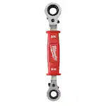 Milwaukee 48-22-9212, Lineman’s 4-in-1 Insulated Ratcheting Box Wrench