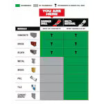 Milwaukee 48-20-9030, 1/2" x 4" x 6" SHOCKWAVE Carbide Hammer Drill Bit