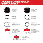Milwaukee 48-53-2680, 5/8” X 7-1/2' All-Purpose Open Wind Sectional Cable