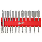 Milwaukee 48-27-1520, 13 PC Flat Boring Bit Set