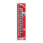 Milwaukee 49-66-7002, SHOCKWAVE 1/4" Drive Impact Duty Metric Standard 6 Point Socket Set - 14 Piece