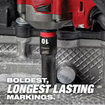 Milwaukee 49-66-7009, 3/8" Drive SHOCKWAVE Impact Duty SAE & Metric Deep 6 Point Socket Set - 43 Piece