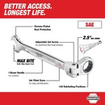 Milwaukee 45-96-9817, 11/16" Flex Head Combination Wrench