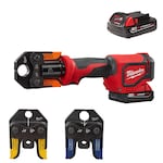 Milwaukee 2674-22P, M18 Short Throw Press Tool Kit w/ Viega PureFlow Jaws