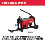 Milwaukee 48-53-2852, 7/8" X 15' All Purpose Open Wind Sectional Cable