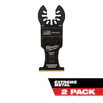 Milwaukee 49-25-1502, OPEN-LOK 1-3/8" TITANIUM ENHANCED CARBIDE TEETH METAL BLADE 2PK