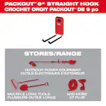 Milwaukee 48-22-8330, PACKOUT 9" Straight Hook