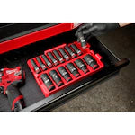 Milwaukee 49-66-6817, SHOCKWAVE Impact Duty™ Socket 1/2” Dr 15PC SAE TRAY Set