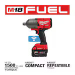 Milwaukee 2864-22R, M18 FUEL 3/4" High Torque Impact Wrench Friction Ring Kit w/ONE-KEY