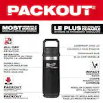 Milwaukee 48-22-8396B, PACKOUT™ 24oz Insulated Bottle with Chug Lid