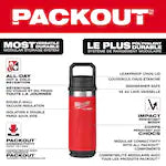 Milwaukee 48-22-8396R, PACKOUT™ 24oz Insulated Bottle with Chug Lid