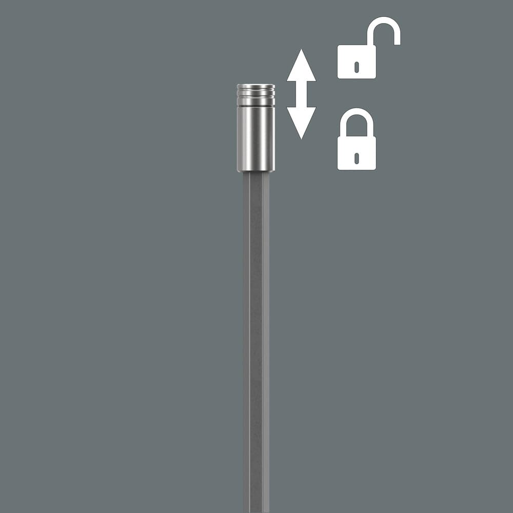Wera 05051032001, Kraftform Kompakt 27 XL Universal Imperial Set 1, 7 pieces