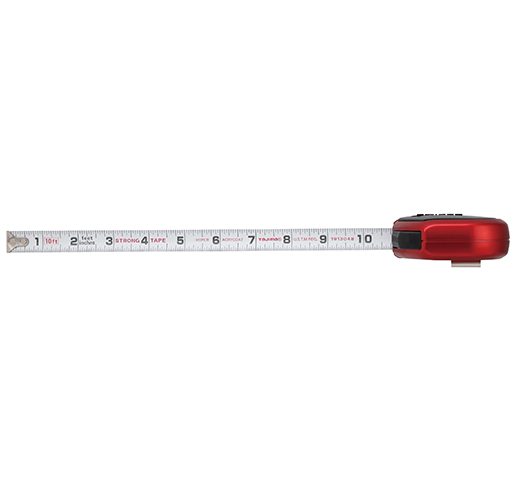Tajima SS-10BW, SIGMA STOP™ Standard scale 10ft x 0.6 in steel blade and hook
