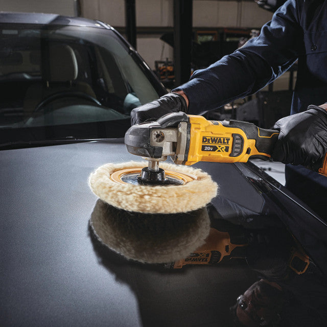 DEWALT DCM849P2, 20V MAX 7 in Cordless Variable Speed Rotary Polisher Kit