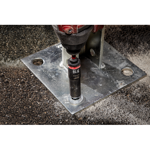 Milwaukee 49-66-7005, 3/8" Drive SHOCKWAVE Impact Duty SAE Standard 6 Point Socket Set - 12 Piece