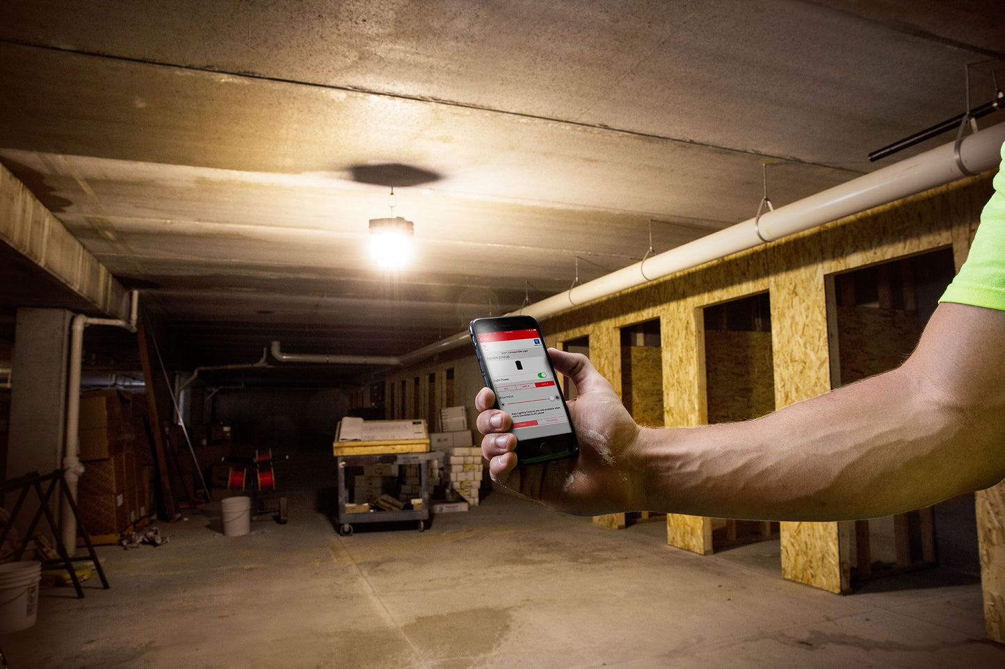 Milwaukee 2146-20, M18 Radius LED Compact Site Light W/One Key (Tool Only)