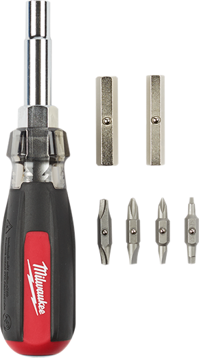Milwaukee 48-22-2880, 13in1 Cushion-Grip Screwdriver with ECX®