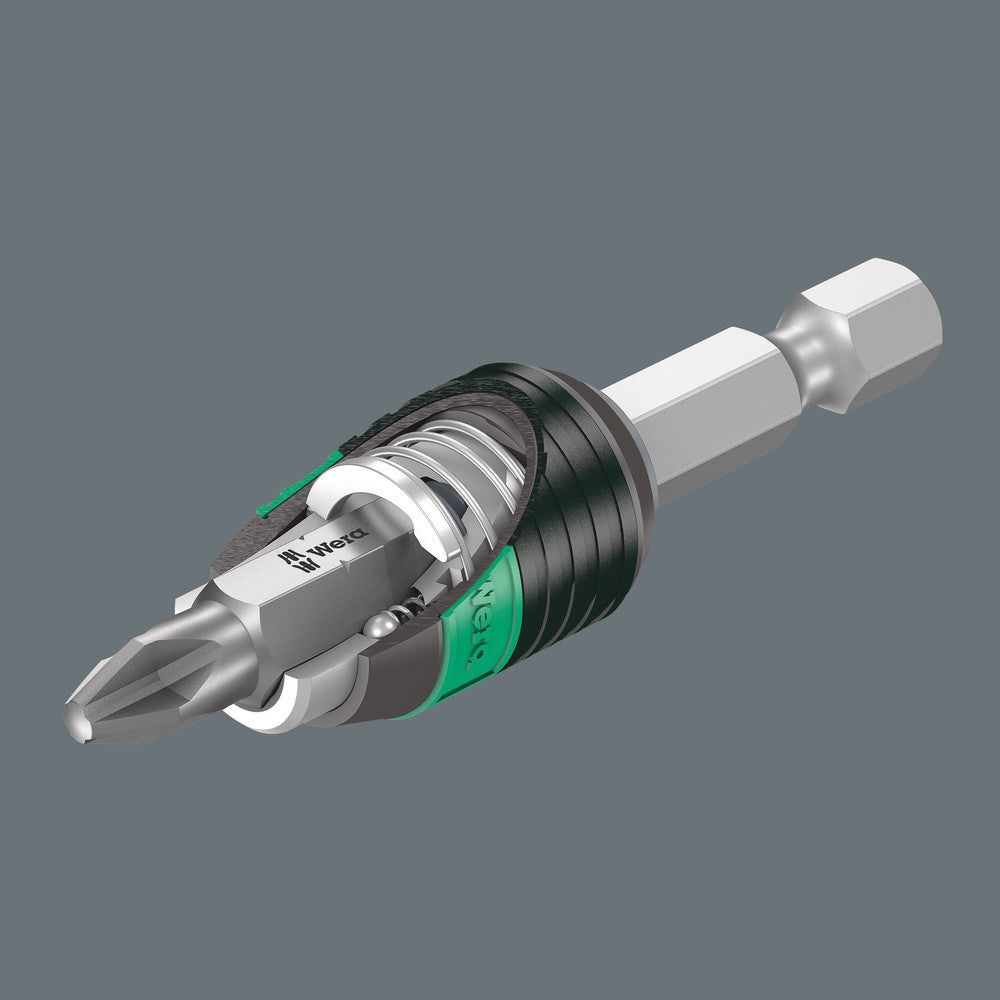 Wera 05073421001, 889/4/1 K SB RAPIDAPTOR UNIVERSAL BIT HOLDER, 1/4" X 50 MM