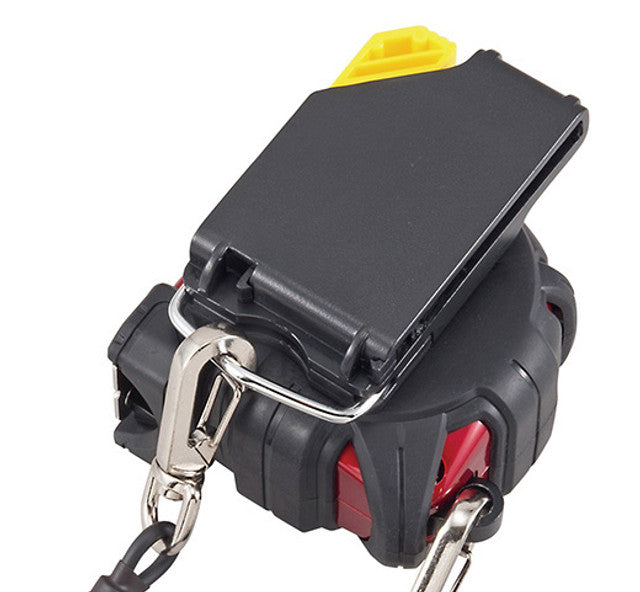 Tajima SF-BHLD, CLIP-n-HOLD Safety Belt Holder - Measuring Tape