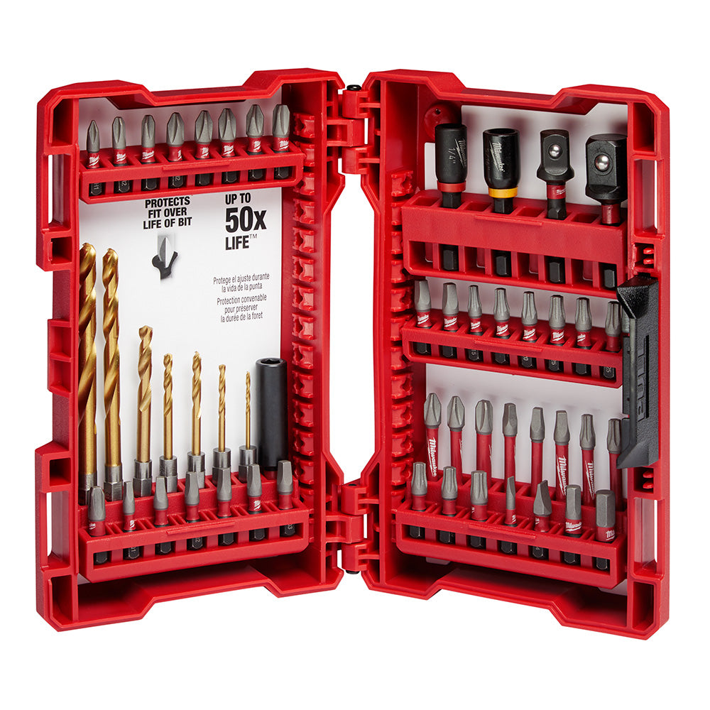 Milwaukee 48-32-4013, SHOCKWAVE 50PC IMPACT DRILL & DRIVE SET