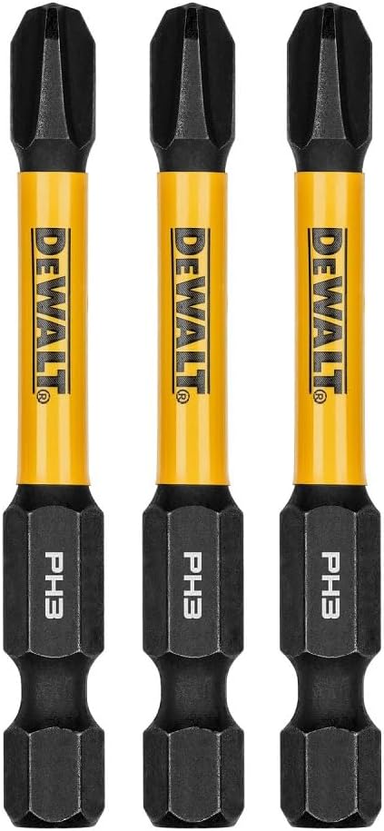 DEWALT DWAF2PH3IR3, 2.25IN PHILLIPS #3 FLEXTORQ 3PK