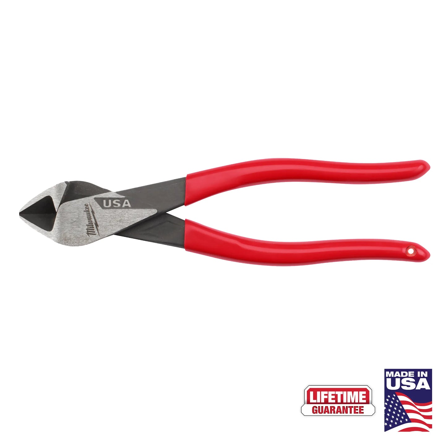 Milwaukee MT508, 8" Diagonal Dipped Grip Cutting Pliers (USA)
