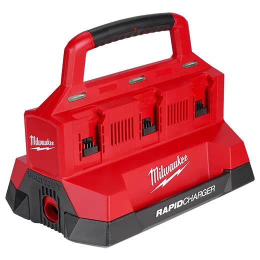 Milwaukee 48-59-1809, M18â„¢ PACKOUTâ„¢ Six Bay Rapid Charger