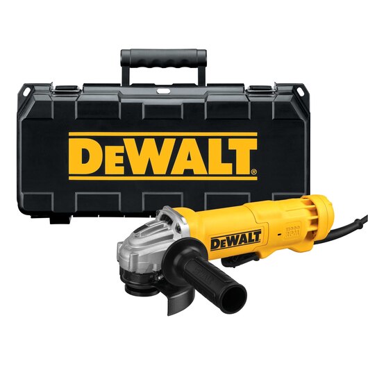 DEWALT DWE402K, 4-1/2'' (115mm) Small Angle Grinder Kit
