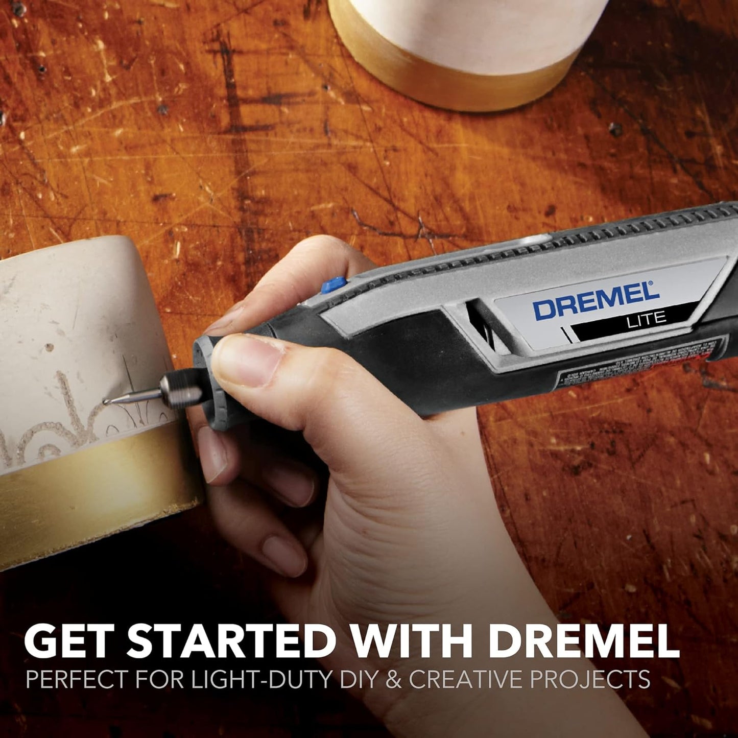 DREMEL 7760-N/10, 4V Li-Ion Cordless Rotary Tool Variable Speed Multi-Purpose Rotary Tool Kit