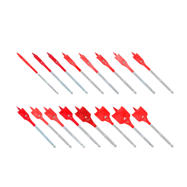 Diablo DSP2980-S16, Spade Bit Set (16-Piece w/FREE Pouch)