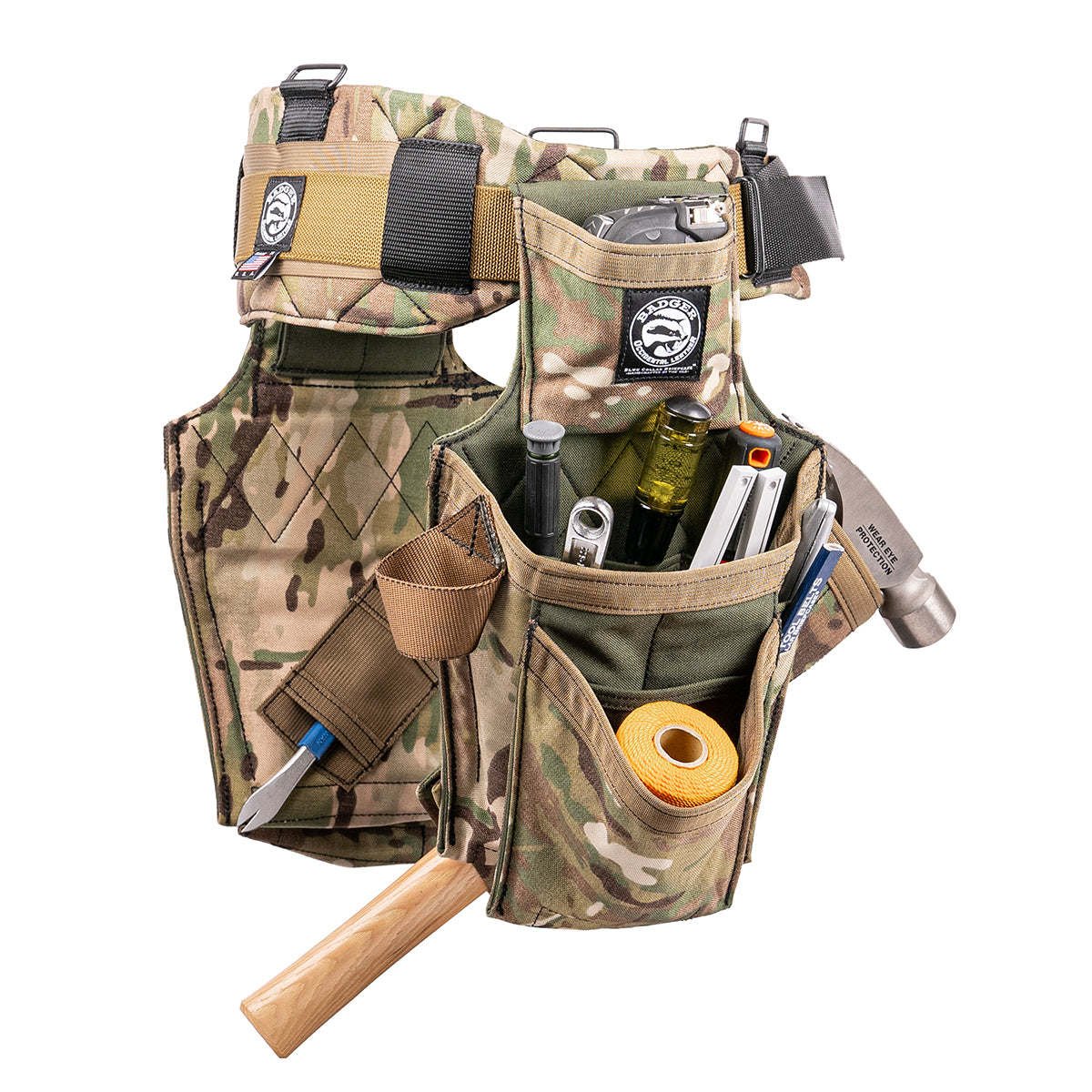 Badger Tool Belts 461159 Carpenter Std - MultiCam®Moss