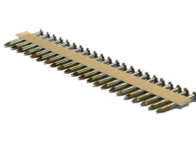 Encore PS200SHDG, Paper Strip Nails Smooth Shank HDG 2" X 0.113 (2500pc/Box)
