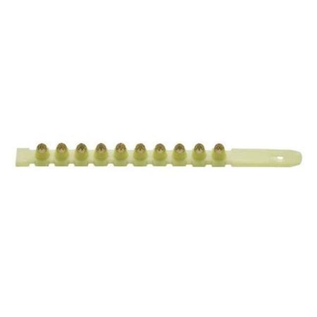 DEWALT 50626-PWR, Load .27 Strip Yellow Shots - 10 per Strip (100/box)