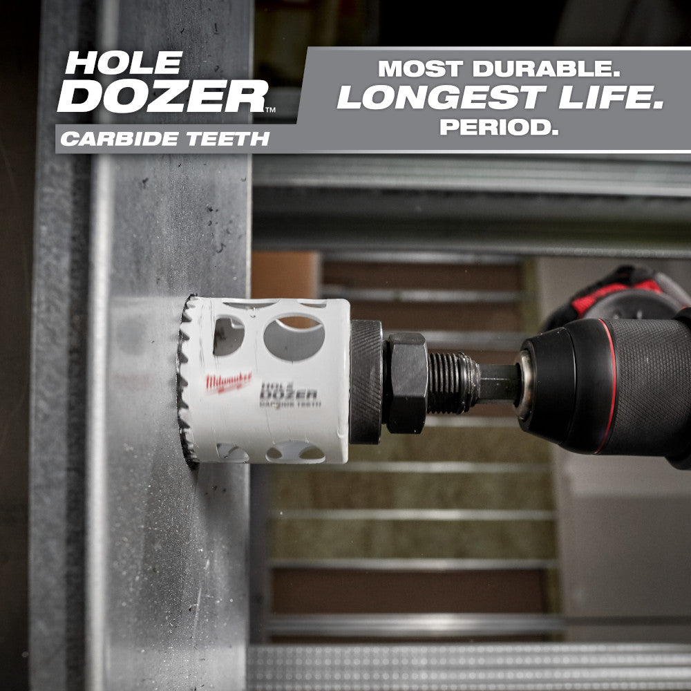 Milwaukee 49-56-0729, 2-5/8" HOLE DOZER with Carbide Teeth